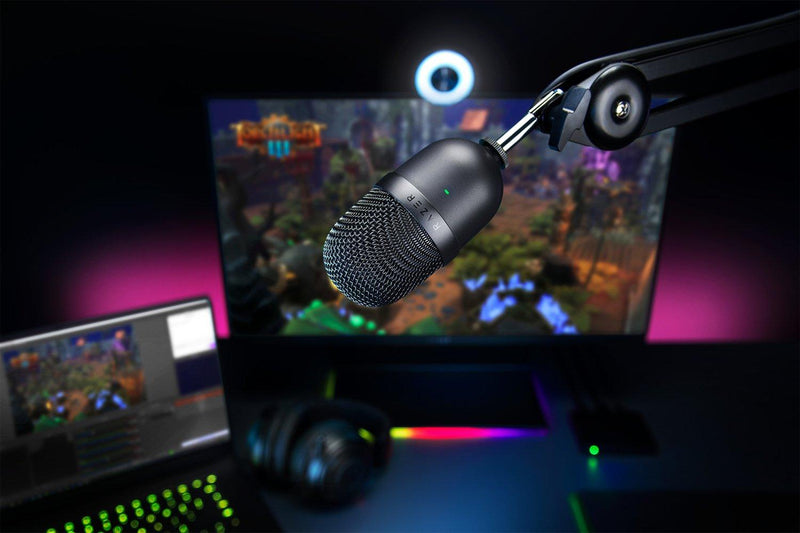 RAZER SEIREN MINI ULTRA-COMPACT CONDENSER MICROPHONE - DataBlitz